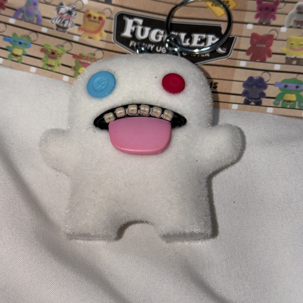 Fuggler Oogah Boogah Catch Me Key Chain Flocked 3"